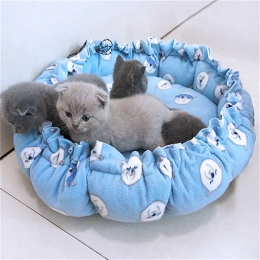 CozyNest – Verstellbares Kuschelbett für Katzen & Welpen