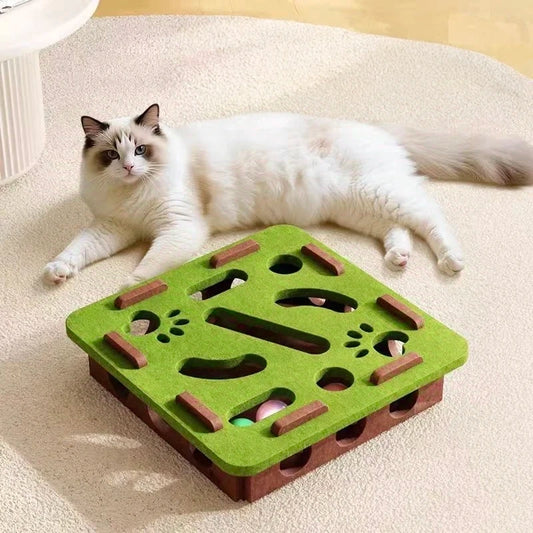 CatMaze – Interaktives Katzen-Puzzle-Spielzeug