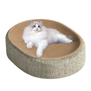Scratch&Rest – 2in1 Kratzmatte & Katzenbett