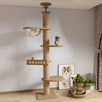 Cat Crawler – 5-in-1 Kletter- und Kratzbaum für Katzen