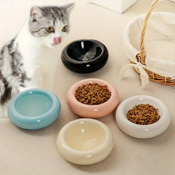 DuduBowl™ – Keramiknapf für Katzen, auslaufsicher und stilvoll