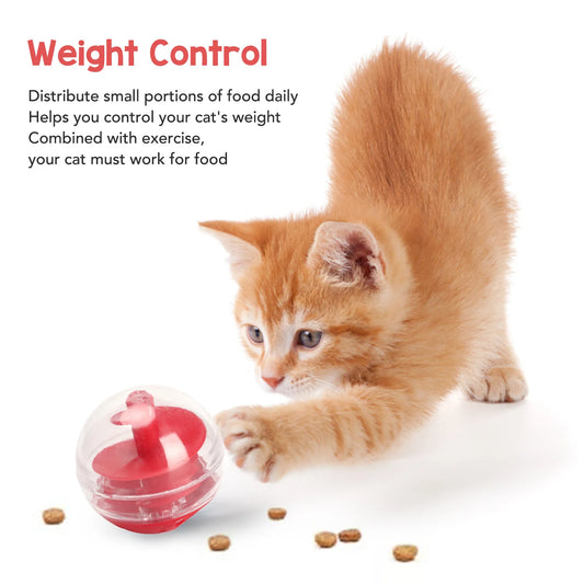 TreatRoll™ — interaktiver Leckerli-Spenderball für Katzen