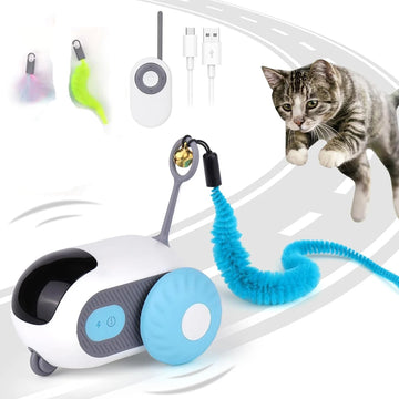 WhiskerChase Smart – Interaktives Katzen-Spielzeug mit Fernsteuerung