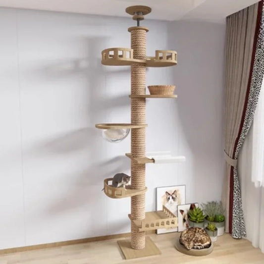 Cat Crawler – 5-in-1 Kletter- und Kratzbaum für Katzen